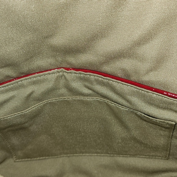 Coach Clutch patent leather Red Clutch/wristlet - Picture 6 of 9